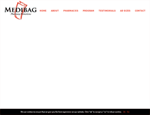 Tablet Screenshot of medibag.com
